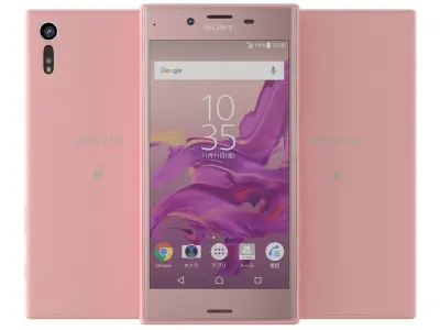 Sony Xperia XZ Deep pink 3D model