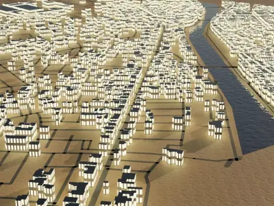 Kanazawa Japan Citymap Building 3D model