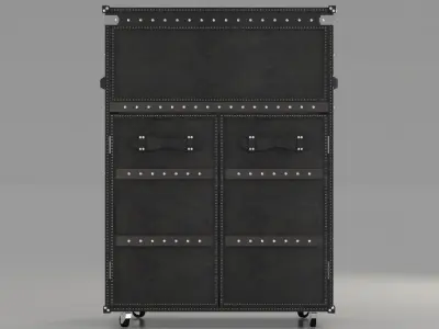 Mayfair Bar Cart 3D model