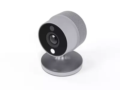 Smart Camera Low-poly 3D model