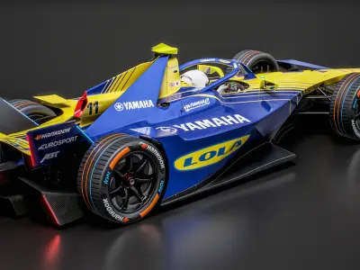  Lola Yamaha ABT Formula E 2026 Season 12 Gen3 Race Car 