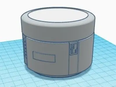 Far Away Galaxy Cantina Table 3D print model