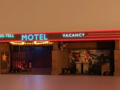 No Tell Motel 3D model