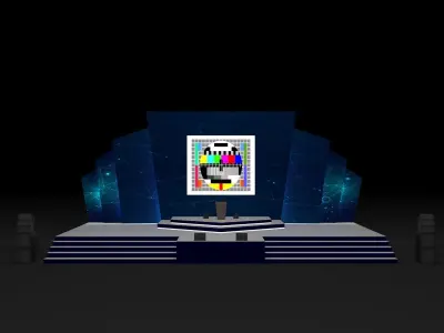 Event Stage Design 3D model