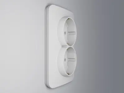 Realistic Outlet Type 1 3D model