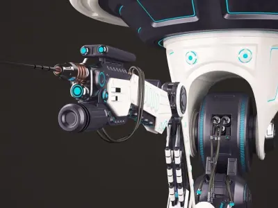 Robotic Arm 02 Ceiling 3D model