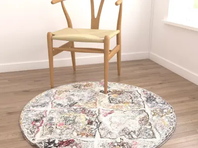 Rugs No 1050 Low-poly 3D model