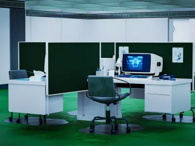 Severance Lumon Office 3D model 3D model