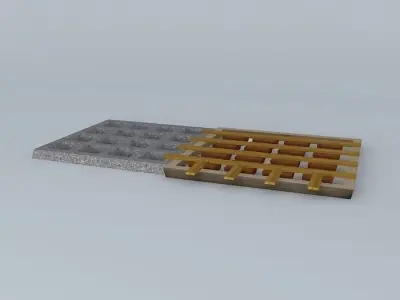 Form for Hollow Block 3D model