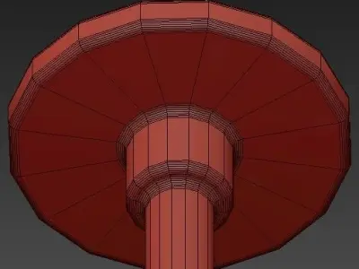 Sputnik Chandelier Suspension 3D model