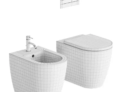 Hatria Futura WC 3D model