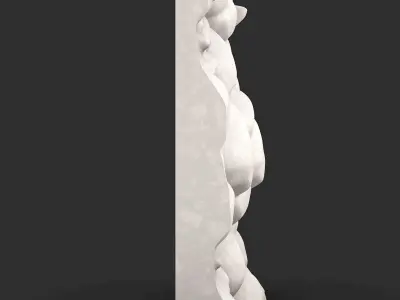 Stone Retaining Wall Element 3D print model purchase