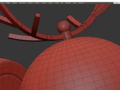 WENDY WALL Low-poly 3D model