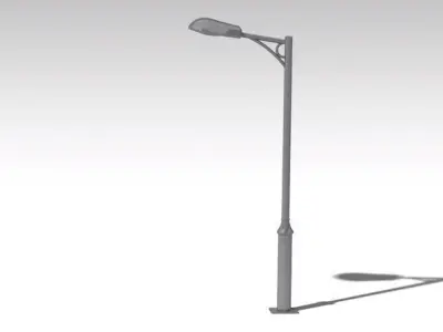 Street lamp Free 3D model