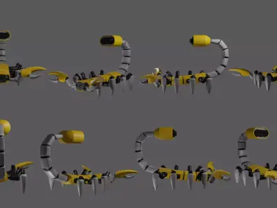 Scorpion Mech 3D model