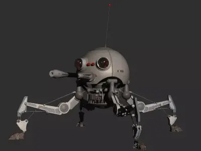 STAR-WARS Dwarf-Spider-Droid 3D model