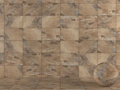 Stone Wall Tiles Key Stone Brown 40x60 Texture