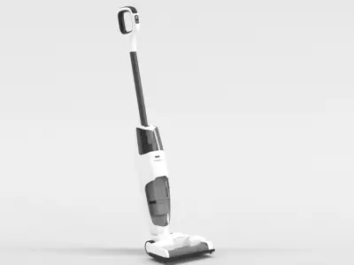 Tineco LOOR 2 Complete Cordless Wet Dry Vacuum Floor  Low-poly 3D model