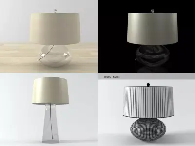 Jack table lamp 3D model