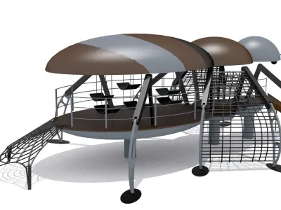 Ant Playground Low-poly 3D model