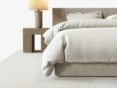 Modern bedroom 3D model