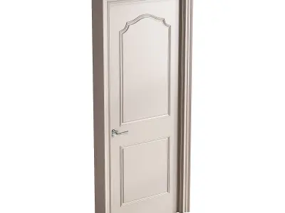 Modern entrance door 26 3D model