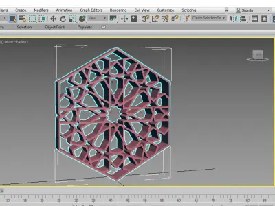 Islamic decorative unit Free 3D model