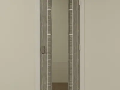 Vancouver Window Interior Door Set Low-poly 3D model