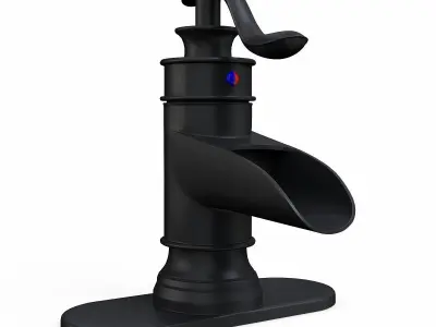 Bathroom faucet design v06 3D model