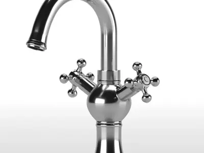 Washbasin mixer RETRO II 3D model