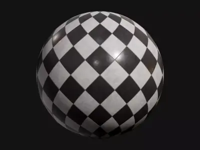 Checkerboard Tiles Texture