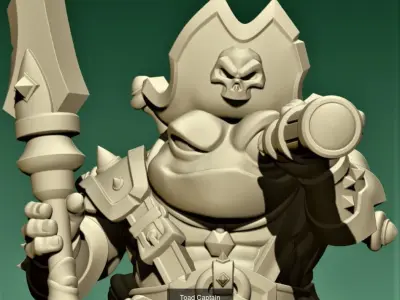 The frog team 3D Model Pack