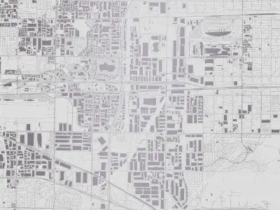 California Commerce centre Ontario USA 3D model