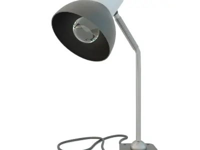 Industrial Table Lamp 3D model