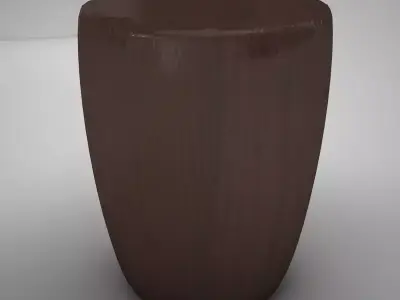 SIDE TABLE 003 Low-poly 3D model