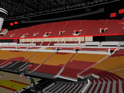 Kaseya Center 3D model