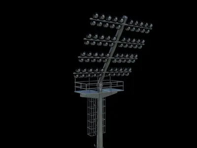Stadium Light Tower  3D model