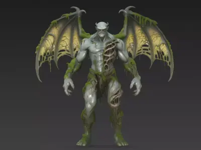 Swamp Corrupted Beast 3D model