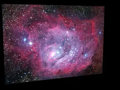 Lagoon Nebula 3D model