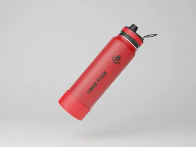 Flask 3D model