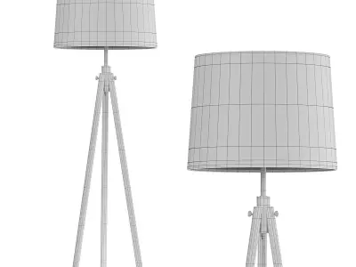 Floor lamp Calvin floor lamp 3D model