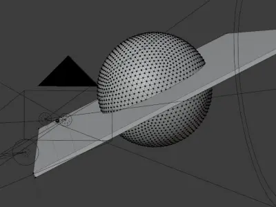 Interstellar Scene Animated  3D model