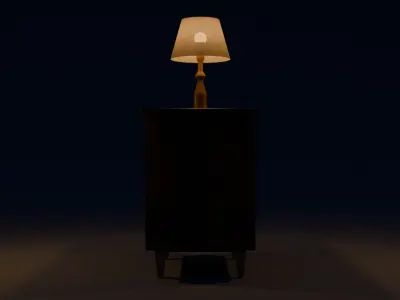 Night Table 3D model