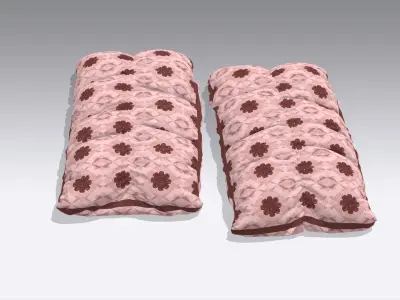 Pillow Low-poly 3D model