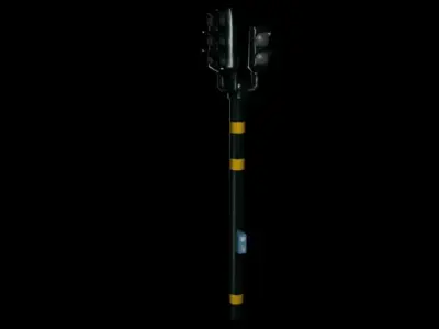 Traffic Light Free 3D model