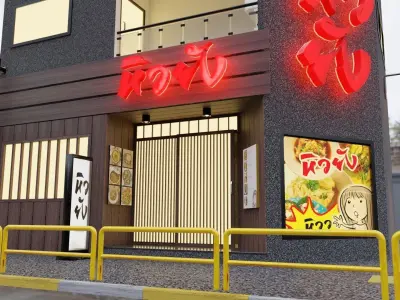 Hiw yang thai restaurant 3D model
