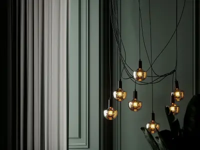 ORIGINAL PLUMEN 002 DIMMABLE LED 3D model