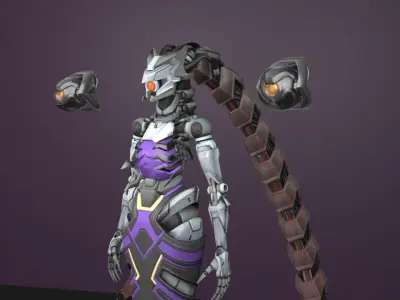 stalker cyber 3D model