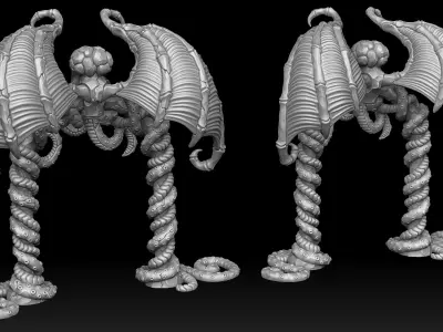 Ancient cthulhu portal arch 3d print 3D print model