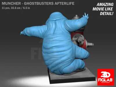 GHOSTBUSTERS AFTERLIFE MUNCHER 3D model